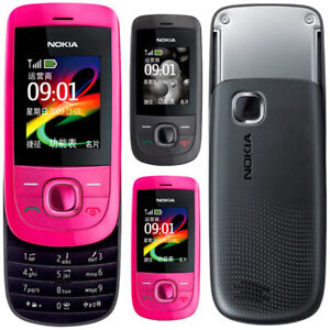 Original Unlocked Nokia 2220 Slide 2220s Cellular 3.2MP MP3 Cell Phone Bluetooth