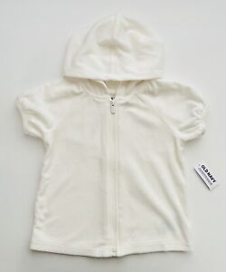 New Old Navy Baby Girl Bathing Suit Coverup 12-18 Months Hooded Beach Towel