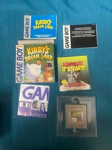 Kirby's Dream Land NINTENDO GameBoy Original COMPLETE CIB AUTHENTIC TESTED