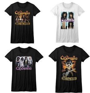 Pre-Sell Cinderella Rock Music Licensed Ladies Women's T-Shirt