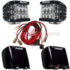 Rigid Industries® D-SS Pro Driving LED Light Pods Pair w/Harness & Black Covers