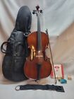 1/8 Size Cello Good Playing Condition Solid Wood Spruce & Flame Maple