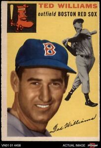 1954 Topps #250 Ted Williams Red Sox HOF 4 - VG/EX