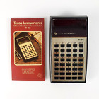 VINTAGE TI-30 TEXAS INSTRUMENTS ELETRONIC SLIDE RULE CALCULATOR OWNERS MANUAL