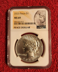 2023 Peace dollar NGC MS 69