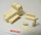 MACK B87 Conventional Resin Cast Truck Cab w/Interior  1/87 Scale