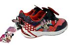 Minnie Mouse Girls Light-Up Sneakers Shoes Red Size 7 Disney