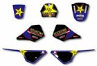 3M YAMAHA PW80 PW 80 ENERGY DRINK ROCKSTAR GRAPHICS DECALS STICKERS KIT SET NEW