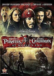 Pirates of the Caribbean: At World's End (DVD) (VG) (W/Case)