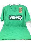 University OF North Dakota Fighting Hawks MENS Logo Tee shirt Size XL 46/48