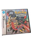 NO GAME Pokémon Platinum Version Box Only No Book, (Nintendo DS, 2009)