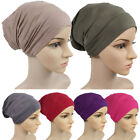 Women Muslim Stretch Turban Hat Hijab Caps Chemo Hair Loss Head Scarf Wrap Cover