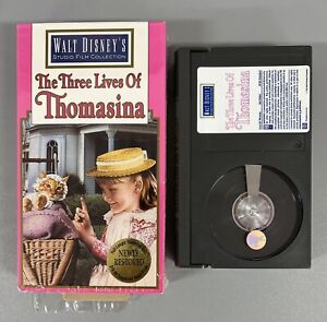 The Three Lives of Thomasina Betamax Tape Walt Disney's Studio Collection Beta