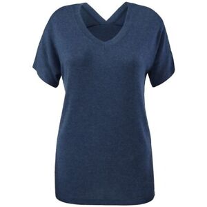 CAbi Double-V Tee #5062, Size XS/S, Navy Blue, Great condition! Super soft!
