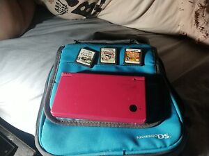 Nintendo DS Untested Plus 3 Games And Sack