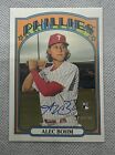 New Listing2021 Topps Heritage Alec Bohm Real One Autograph RC Auto Phillies Rookie