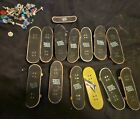 Tech Deck 14 Total ALL Different Plus Tools And Extra Wheels.