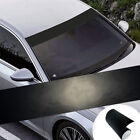 Matte Black Car Front Windshield Visor Sun Strip Vinyl Decal Sticker Accessories (For: 2017 Jaguar XE Base 2.0L)