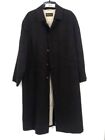Men's Loro Piana Black 'Cashmere' Coat - Size 46