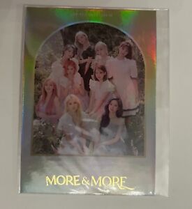 TWICE More & More Official Group POB Preorder Photocard