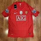 Cristiano Ronaldo Manchester United Jersey Size M BPL and Club World Cup Patch