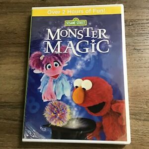 Sesame Street: Monster Magic DVD Education Songs Music Over 2 Hours of Fun NEW