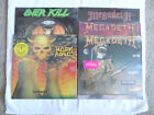 Original Vinyl Records Megadeth, Overkill, and Nuclear Assault