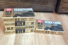 Lot Of 5 MAXELL High Bias XLII 60 & 90 Minutes Blank Cassette Tapes NEW