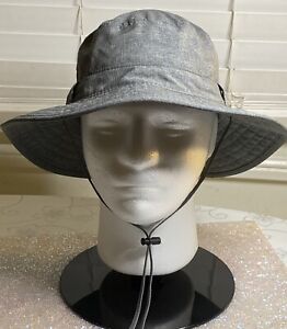 VINTAGE Solar Escape UV Explorer Boonie Hat - New Men Grey One Size