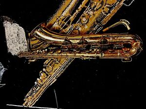 Baritone Saxophone CONN 11M  Low A in Great Playing Condition