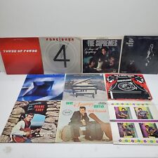 Vinyl Record Collection x10 Duane Eddy Billy Joel Foreigner The Supremes Etc