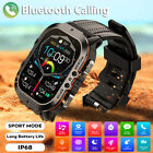 Bluetooth Calling Smart Watch Heart Rate Monitor Sport Fitness Tracker IP68
