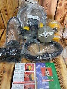 Israeli Full Face Gas Mask Kit with Blower NBC Protection 40mm NATO Filter 2008
