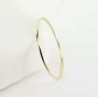 10k Solid Gold Very Thin Stackable Ring, 10k Yellow White Rose Ultra Thin Rings