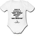 My @ Chemical Romance Babygrow Baby vest grow music gift custom personalised