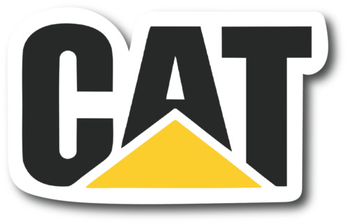 Caterpillar CAT Diesel Hard Hat Vinyl Sticker Car Truck Window Decal Laptop Logo