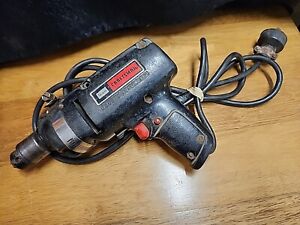 New ListingVintage Sears Craftsman 3/8 In Electric Drill 315.11441 Variable Speed Double in