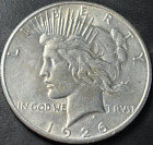 New Listing1926-S $1 Peace Silver Dollar. Nice AU/UNC Details, Cleaned
