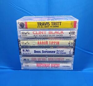 Country Artist Cassette Tape Lot Of 6 All Complete