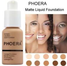 Phoera Liquid Skin Foundation Matte Flawless Full Coverage Face Makeup Concealer