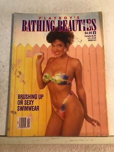 3518 Playboy's Adult Magazine Bathing Beauties April 1991