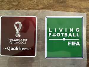 FIFA World Cup Qatar 2022 Qualifiers jersey patch set