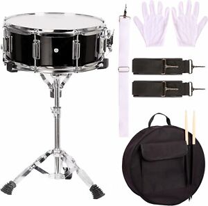 14 inch Snare Drum Set for Kids Students Beginners Practice Kit with Stand