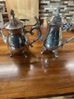 Two Lenard Silver Plated Teapots/ Coffee Pots