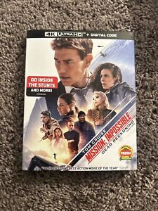 Mission Impossible Dead Reckoning (4K ULTRA HD + DIGITAL CODE) W/Slipcover