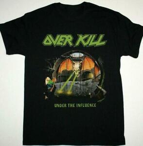 Overkill Under The Influence Heavy Cotton Black S-234XL Unisex T-Shirt AS108
