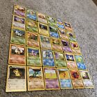 Vintage 1999 Pokemon Card Lot - 30 Cards! 1st Editions, Shadowless Cards