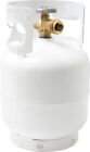 5 Pound Propane Tank Cylinder, Great For Portable Grills, Fire Pits, Heaters