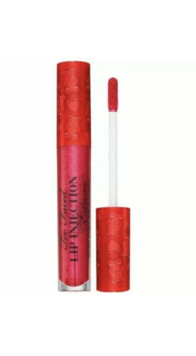 Too Faced Cinnamon Bear Lip Injection Plumping Extreme Gloss New In Box