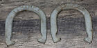 2 Vintage Champ 1 Pitching Horseshoes Forged Steel Free SH